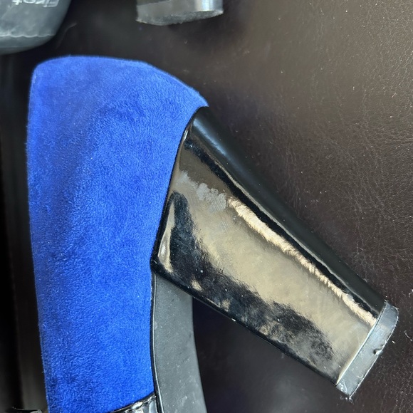 Fabulous blue suede shoes! Size 39 - Picture 7 of 7